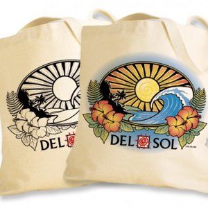 NWT DEL SOL color changing tote bag